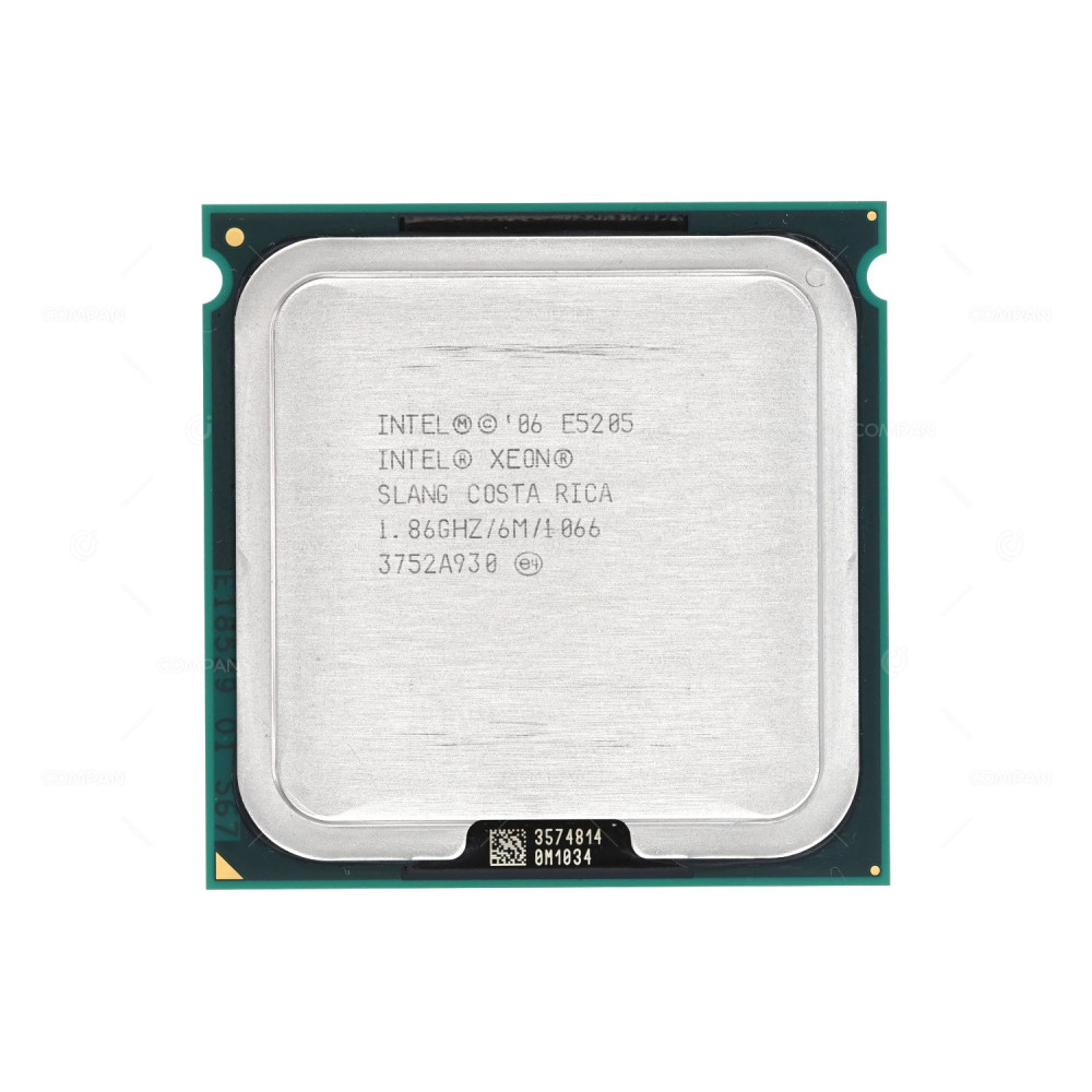 SLANG INTEL XEON E5205 1.86GHZ 2-CORE 6MB L2 CACHE 65W LGA771